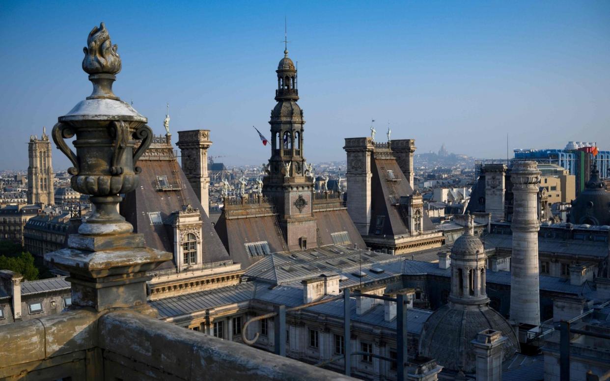 The Saint-Jacques Tower has become a popular tourist spot - AFP