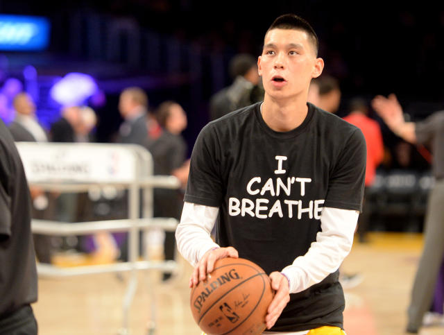 LeBron James wears 'I Can't Breathe' shirt for warmups in New York - Los  Angeles Times