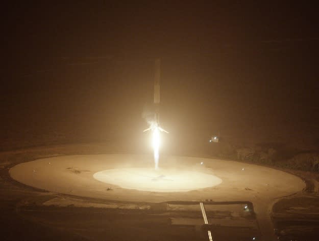 spacex landing