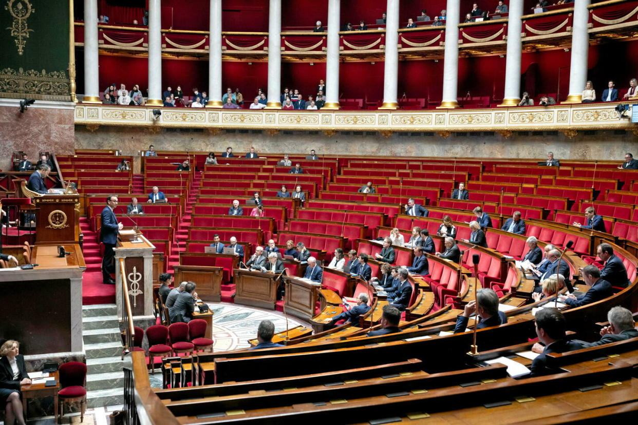 Un projet de résolution doit être déposé par le député Fabien Di Filippo visant à réaffirmer l'interdiction de la GPA en France, à l'image du Parlement européen (photo d'illustration).  - Credit:Jacques Witt/SIPA