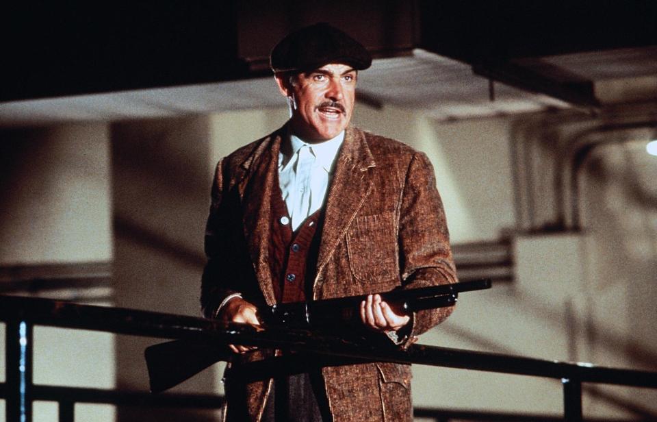 Für seine Rolle als erfahrener Polizist in "Die Unbestechlichen" an der Seite von Kevin Costner bekam Sean Connery 1988 seinen einzigen Oscar. (Bild: ddp)