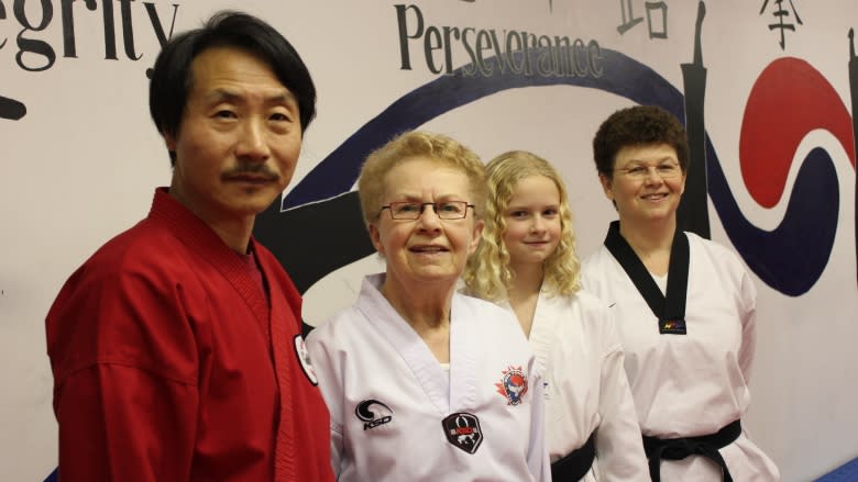 Grandmother aims to be 3rd generation black belt in family