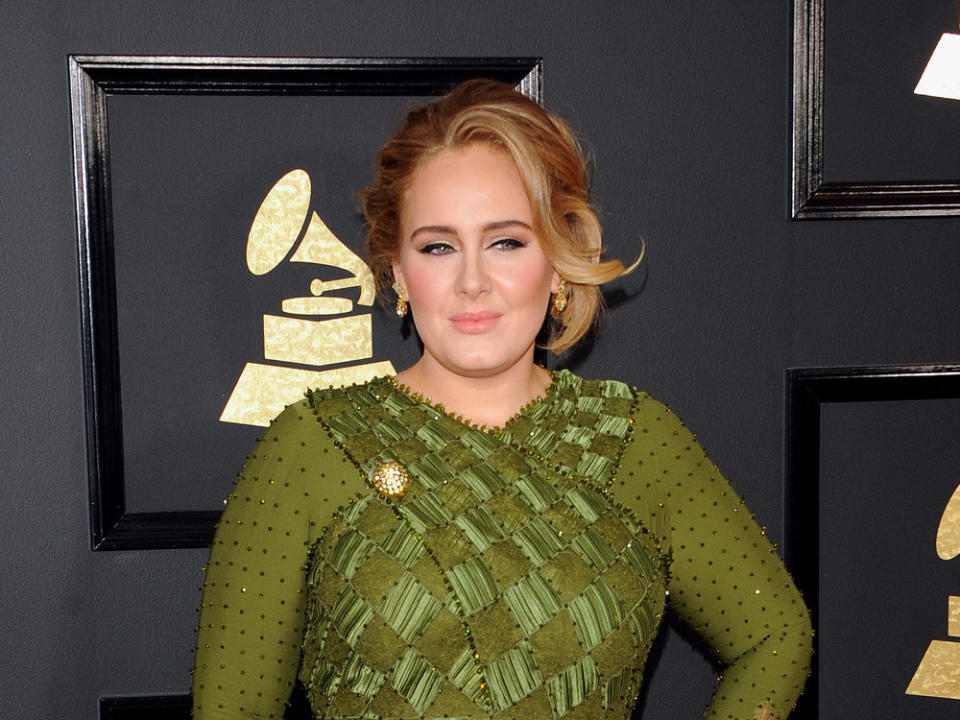 Sängerin Adele bei den Grammy-Awards 2017 in Los Angeles (Bild: Tinseltown/shutterstock.com)