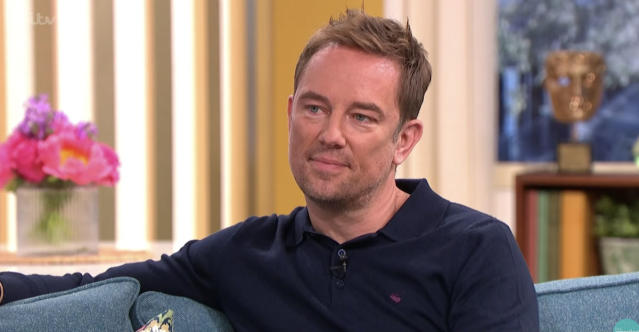 Simon Thomas appeared on This Morning to launch his new mental health series (Photo: ITV)