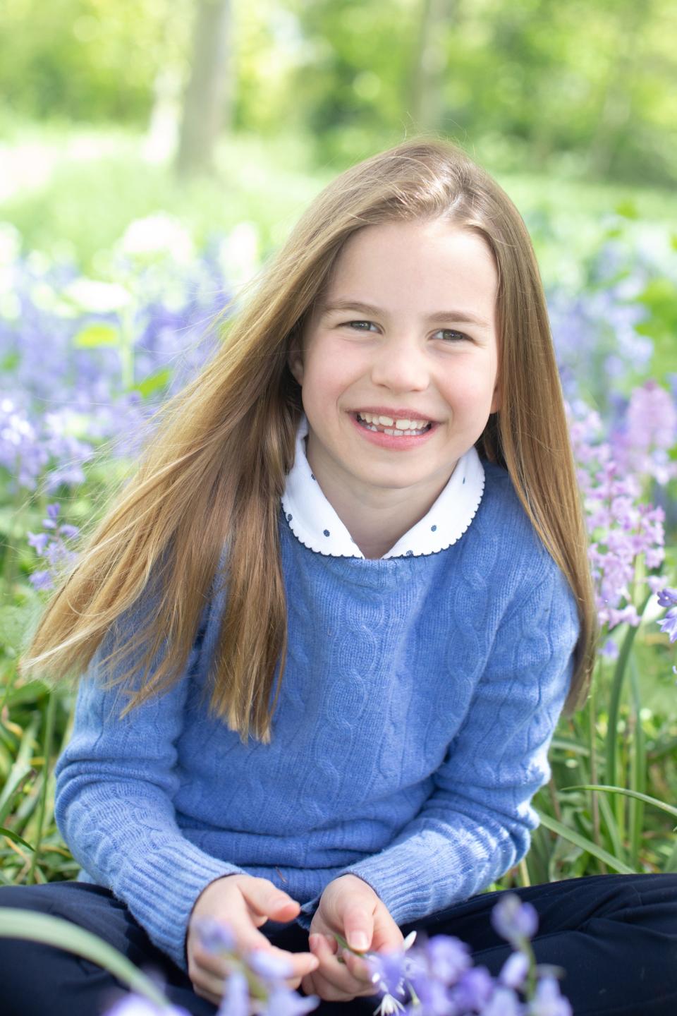 Born in 2015, Princess Charlotte is fourth in line to the throne behind grandfather Prince Charles, father Prince William and older brother Prince George.