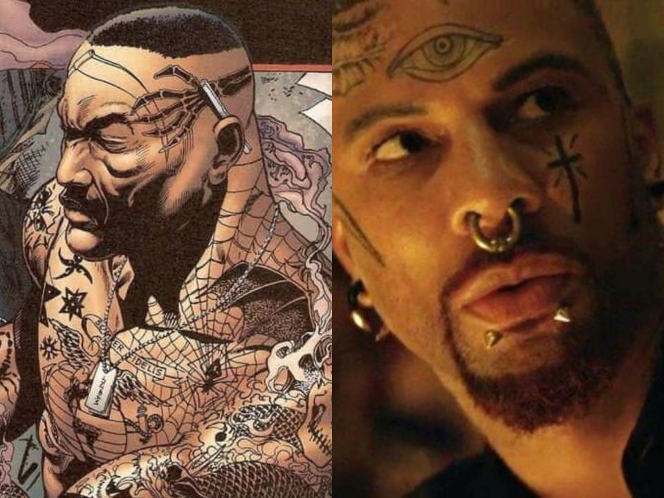 tattooed man/monster t comics and dceu