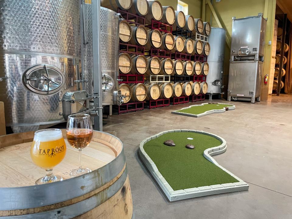 Mini Golf Night is set for March 9 at Taproot Brewing Co. in Middletown. Sign up for a tee time to play nine holes indoors for $15, which includes a pint of your choice.