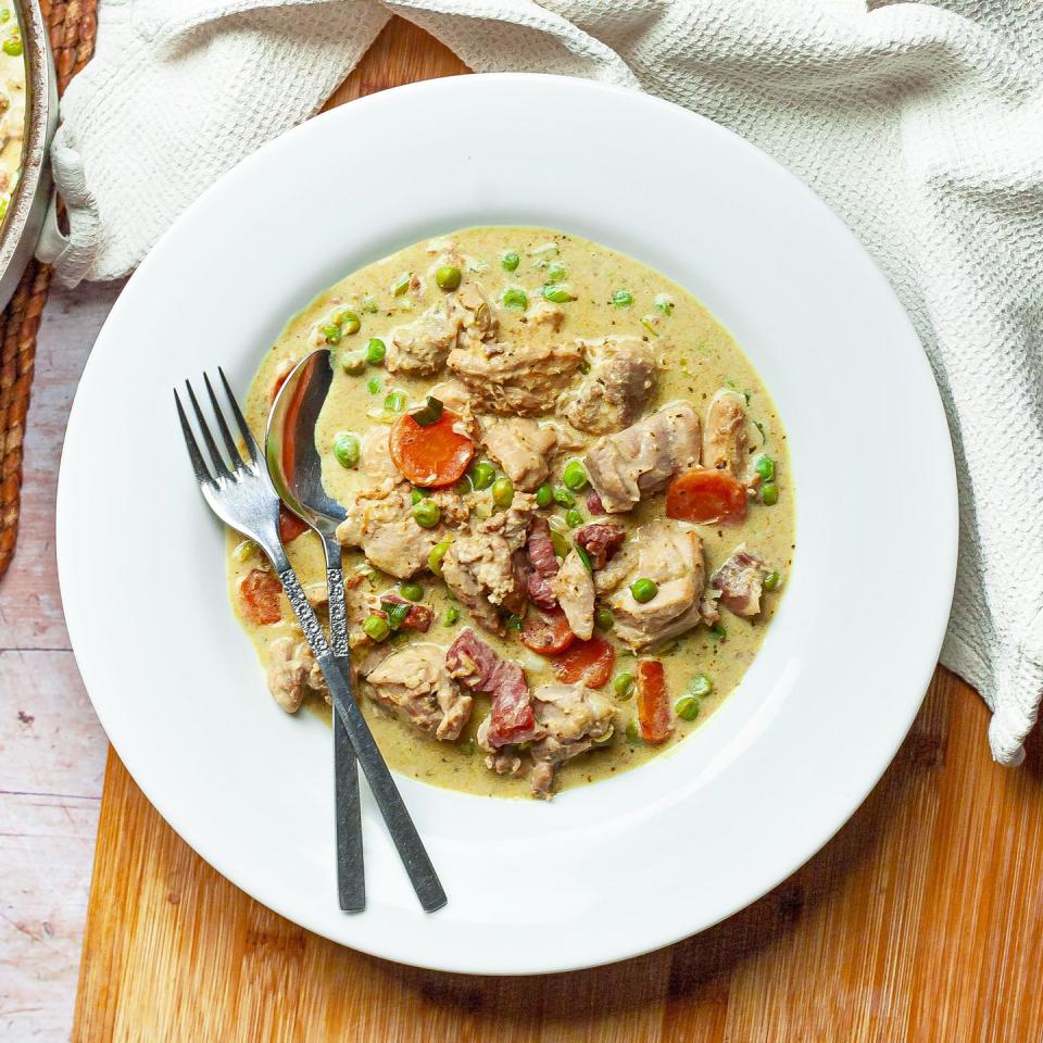 Pesto Chicken Stew