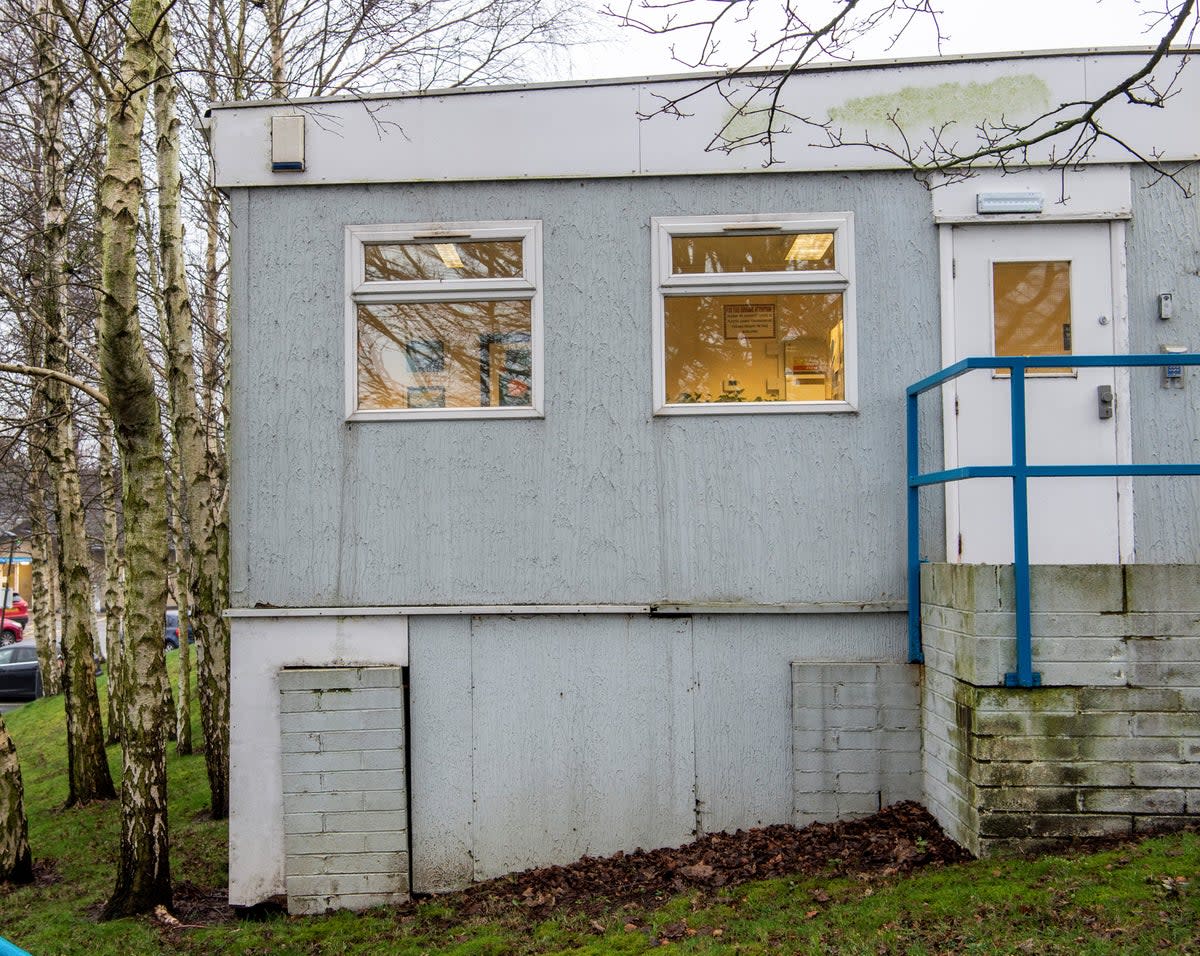 Lynfield Mount Hospital Psychotherapy Cabin, the 50 year old building was constructed in the 1970s  (Portacabin)