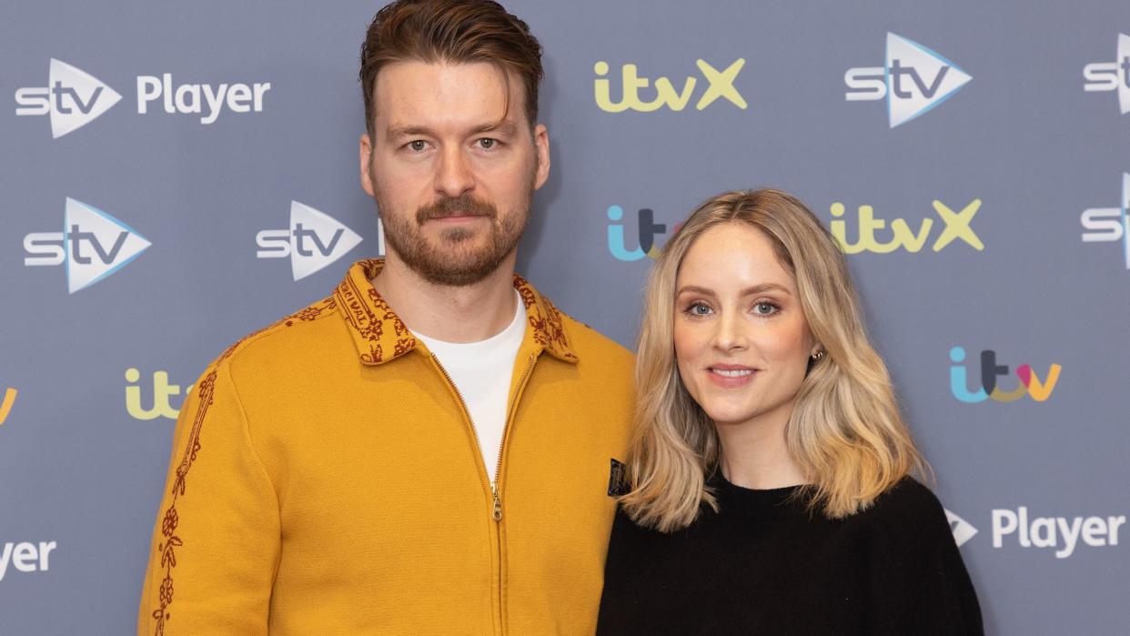 Matt Stokoe and Sophie Rundle at the launch photocall for 