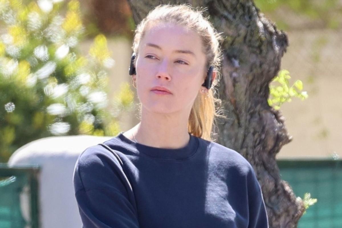 Amber Heard Seen Out for a Jog in Madrid in Rare Sighting: Photo