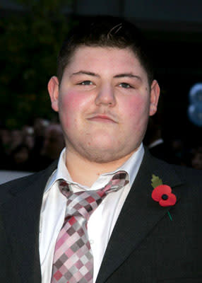 Premiere: Jamie Waylett at the NY premiere of Warner Bros. Pictures' Harry Potter and the Goblet of Fire - 11/12/2005 Photo: Jim Spellman, Wireimage.com