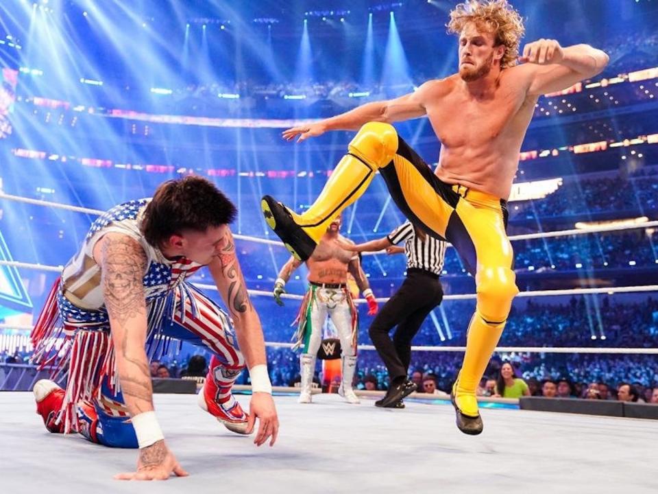 WWE star Logan Paul.