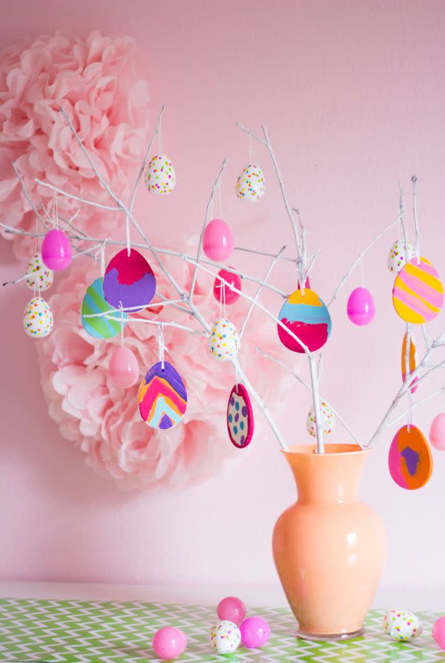 6) Ceramic Easter Egg Tree