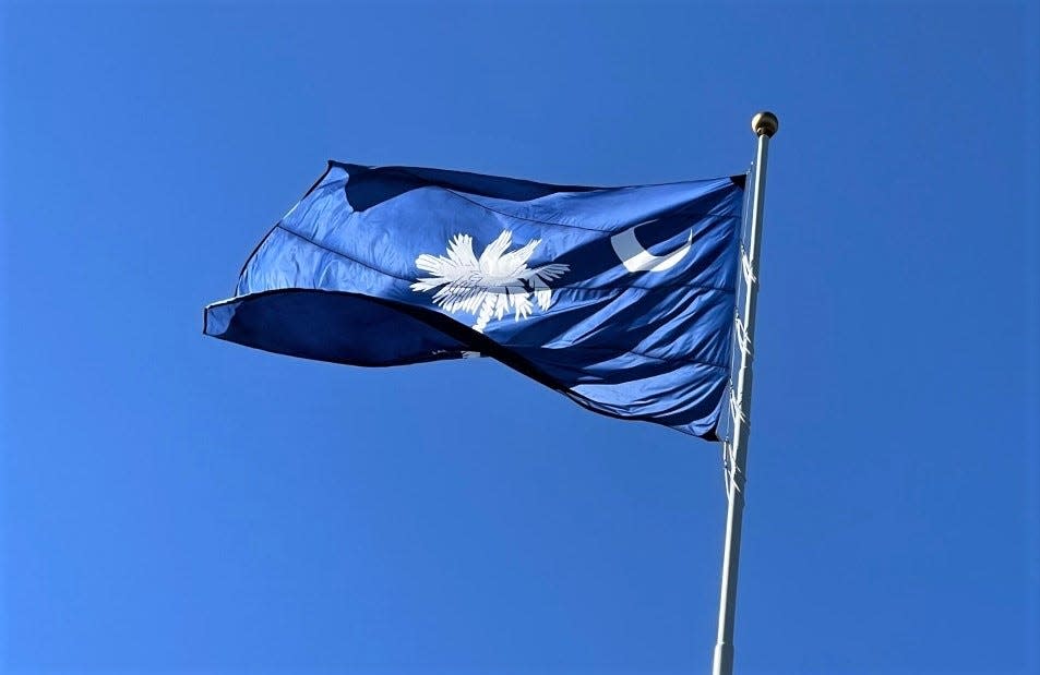 The owner of a Spartanburg County property where a flagpole flying the Confederate flag and South Carolina state flag was ordered to be removed has appealed the notice of violation, officials said.