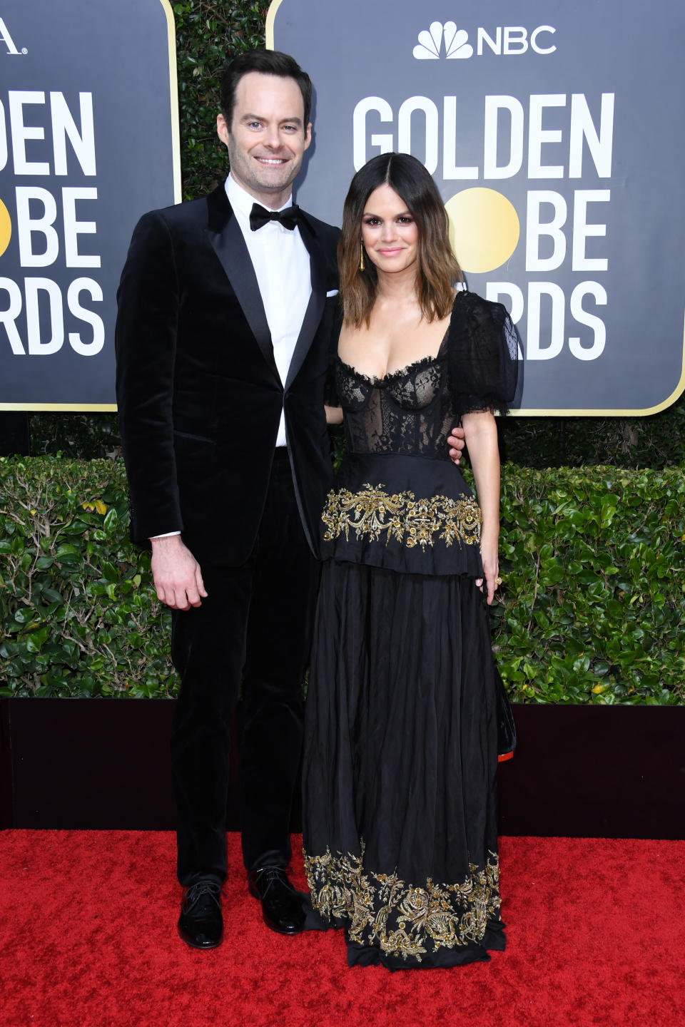 Bill Hader and Rachel Bilson