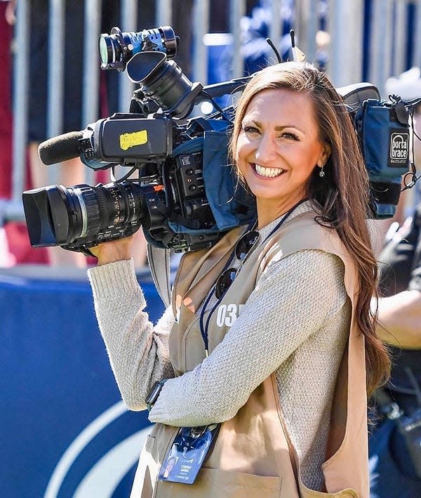 Former Western Wayne multi-sport standout Lyndsay Barna was nominated for two Mid-Atlantic Emmys for her work as a sports reporter at Fox-43.