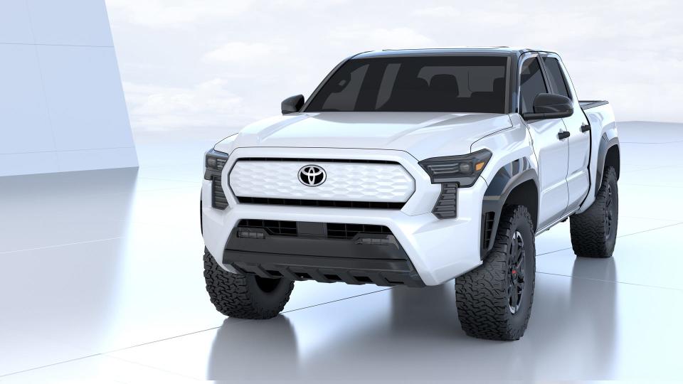 Toyota Electric pickup truck concept.