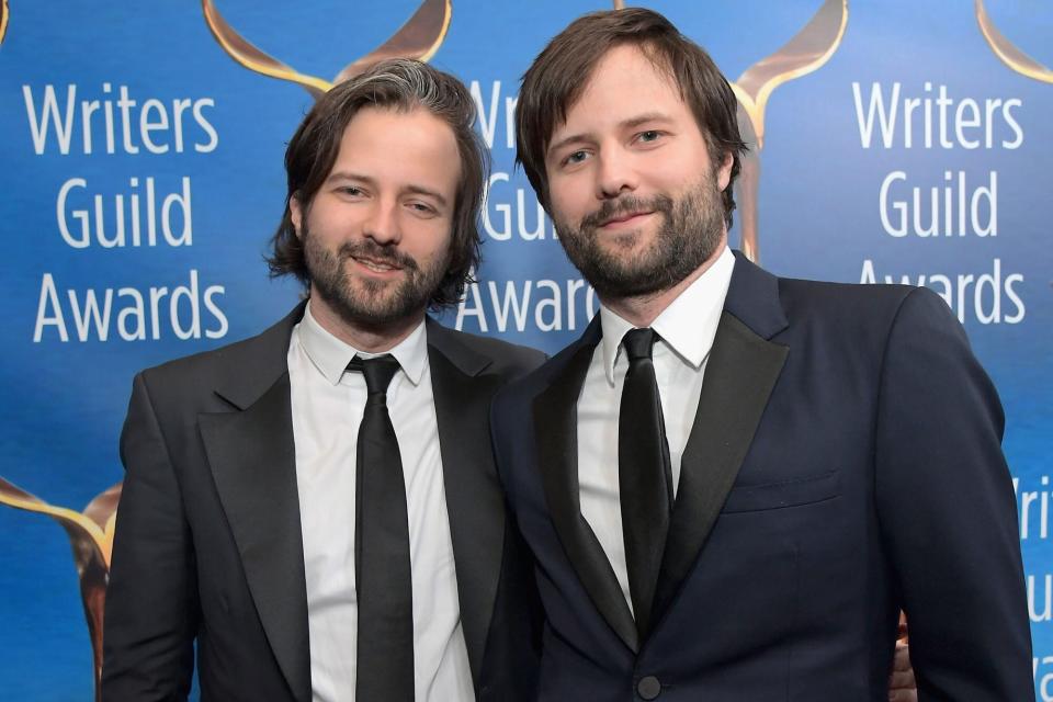 BEVERLY HILLS, CA - FEBRUARY 11: Writer-directors Matt Duffer (L) and Ross Duffer attend the 2018 Writers Guild Awards L.A. Ceremony at The Beverly Hilton Hotel on February 11, 2018 in Beverly Hills, California. (Photo by Charley Gallay/Getty Images for 2018 Writers Guild Awards L.A. Ceremony )