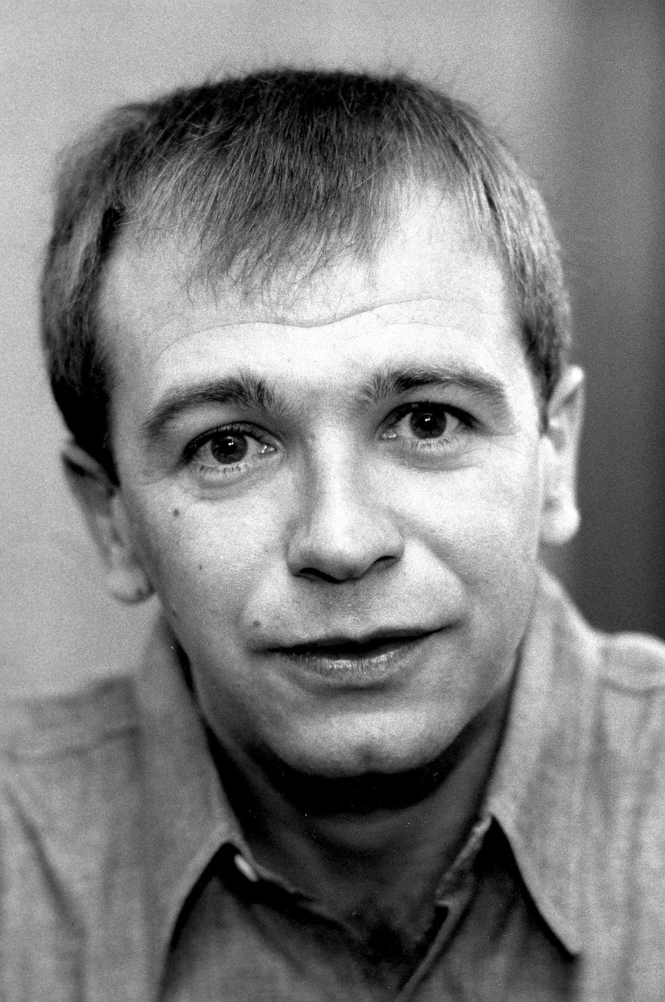 FILE - This 1974 file photo shows American playwright Terrence McNally in New York. McNally, one of America’s great playwrights whose prolific career included winning Tony Awards for the plays "Love! Valour! Compassion!" and "Master Class" and the musicals "Ragtime" and "Kiss of the Spider Woman," died Tuesday, March 24, 2020, of complications from the coronavirus. He was 81. (AP Photo/Jerry T. Mosey, File)