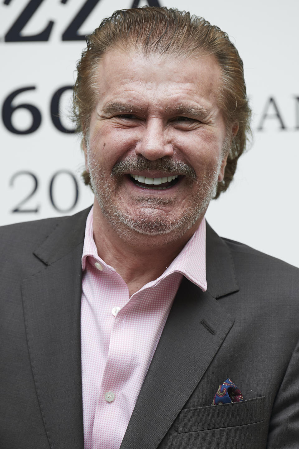 MADRID, SPAIN - MAY 16: Edmundo Arrocet von Lohse 'Bigote Arrocet' attends the fashion show presentation of argentinian designer Roberto Piazza at Argentina Embassador's residence on May 16, 2019 in Madrid, Spain. (Photo by Carlos Alvarez/Getty Images)