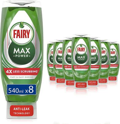 With 37% off, this bulk set of Fairy washing up liquid is a total bargain