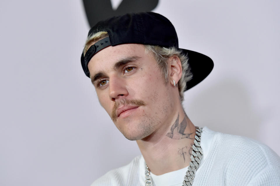 LOS ANGELES, CALIFORNIA - JANUARY 27: Justin Bieber attends the Premiere of YouTube Original's "Justin Bieber: Seasons" at Regency Bruin Theatre on January 27, 2020 in Los Angeles, California. (Photo by Axelle/Bauer-Griffin/FilmMagic)