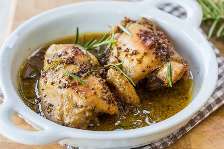 Slow-Cooker Honey Mustard Chicken