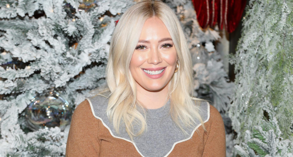 Hilary Duff gave birth to daughter Banks Violet Bair at her her home in October of last year. Photo: Getty Images