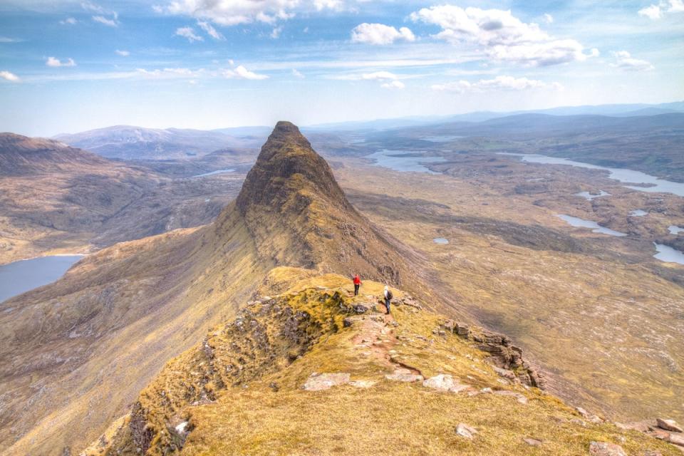 The view from Suilven is Sir Chris Bonington’s favourite from a summit (Steve Bittinger)