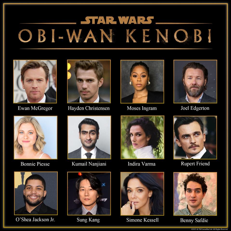 A breakdown of the Obi-Wan Kenobi Cast