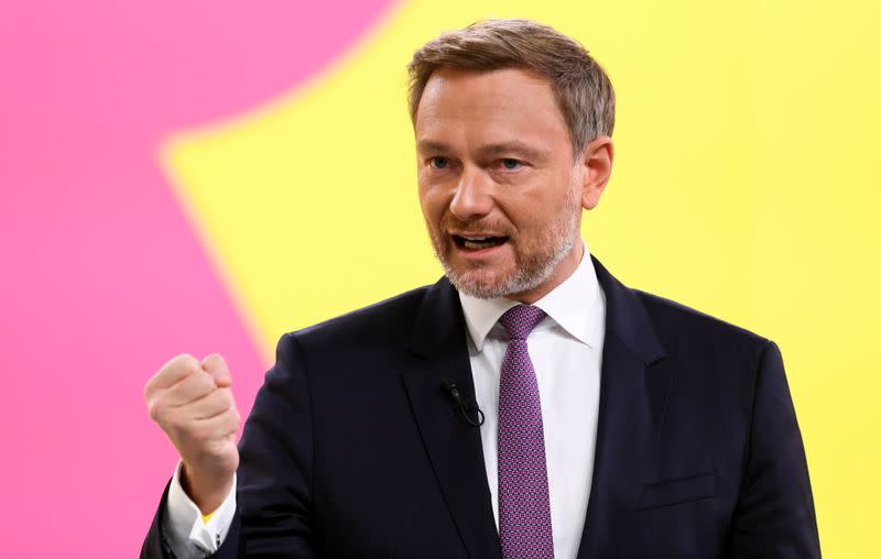 Germany's FDP party convention in Berlin