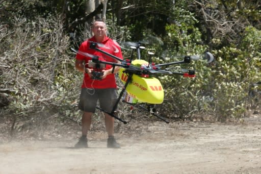 The technological solution came from adapting newly developed shark-spotting drones to detect a different kind of apex predator