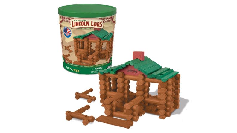 Credit:                      Lincoln Logs                                             This classic set never gets old.