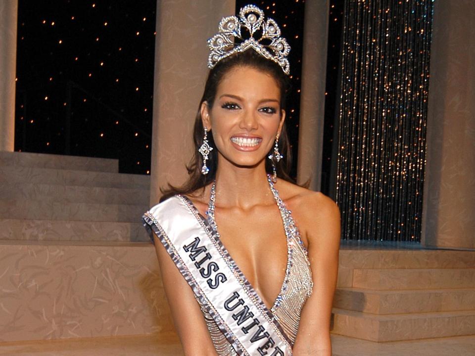 JULY 23: Zuleyka Rivera Miss Universe 2006 attends 55th Annual Mrs. Universe Competition at The Shrine Auditorium on July 23, 2006