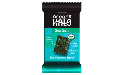 Ocean&#39;s Halo Seaweed Sea Salt Snack