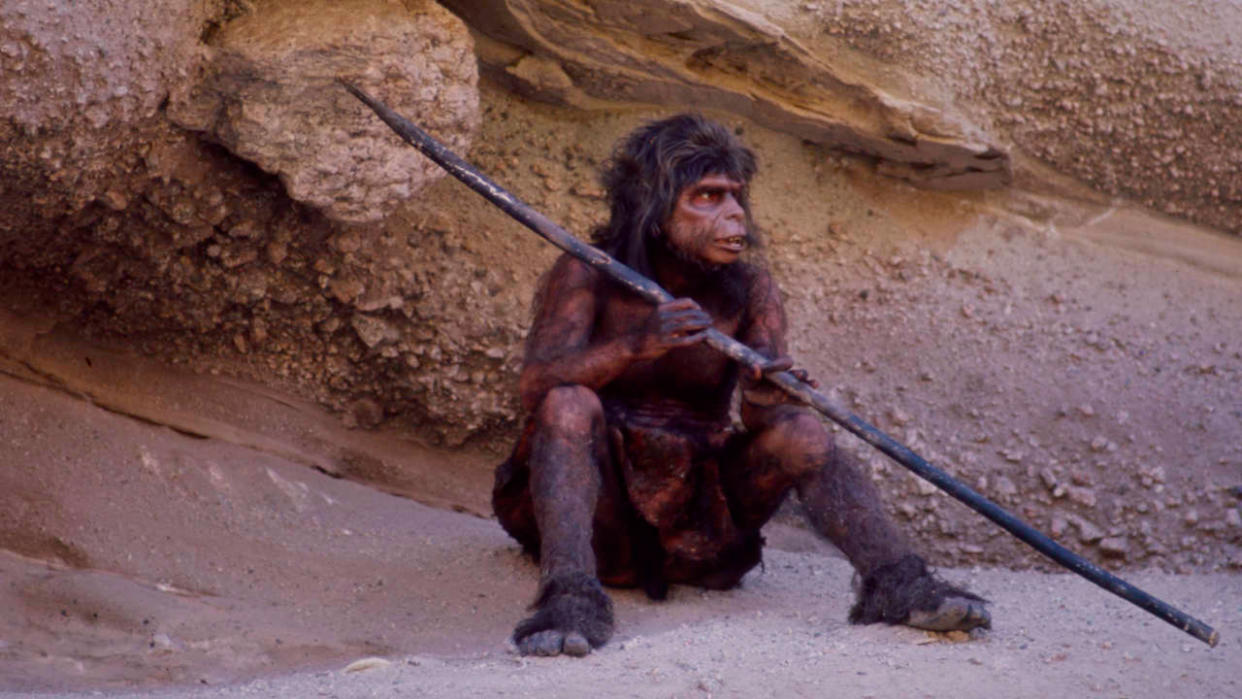 Homme de néandertal (série américaine « The tribe », 1974)