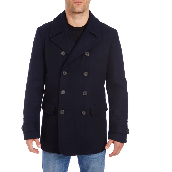 Vince Camuto water resistant peacoats for men