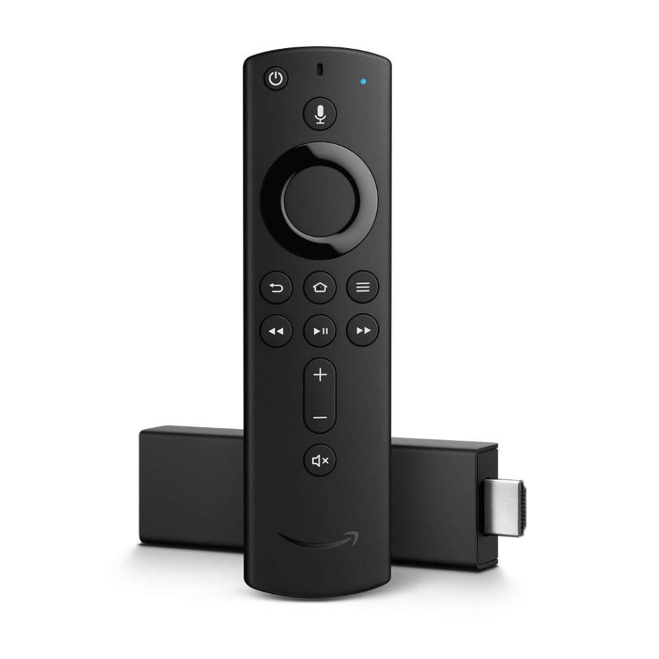 Fire TV Stick 4K with Alexa Voice Remote. (Photo: Amazon)