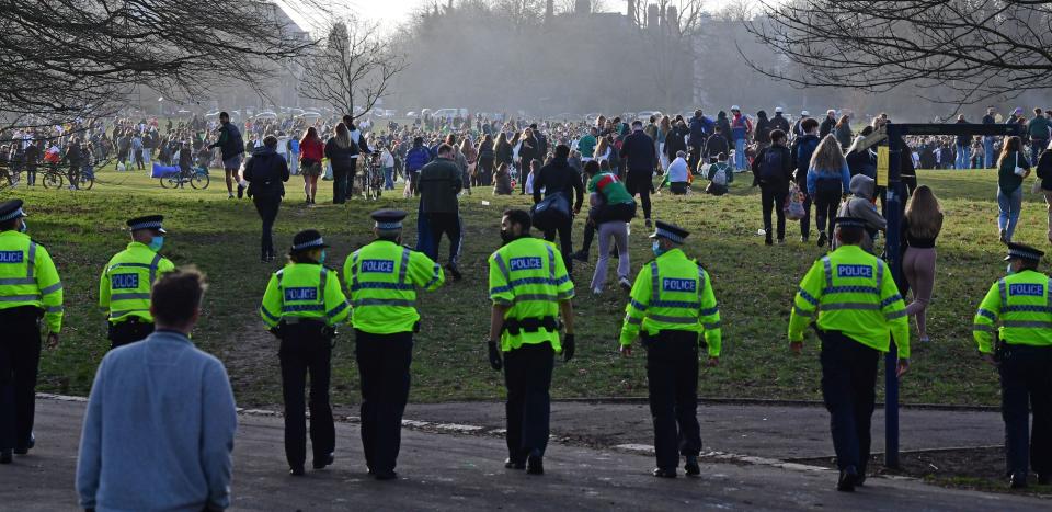 St Patrick's Day crowds in Sefton Park, Liverpool.
Credit: Liverpool Echo