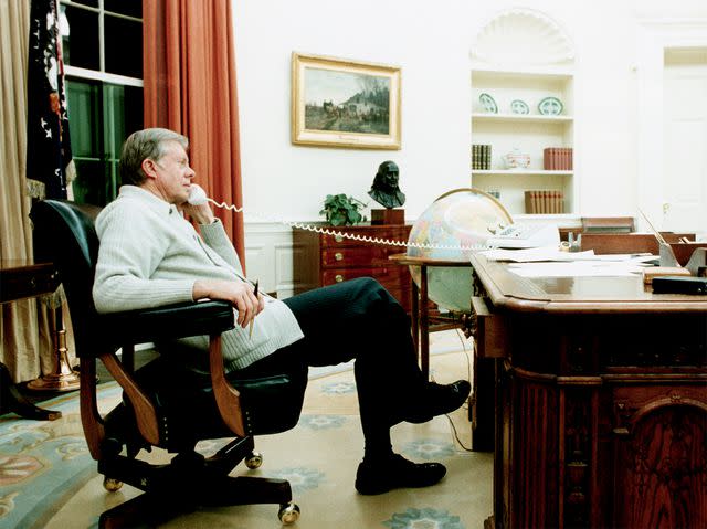 Corbis/Getty Jimmy Carter in the Oval Office