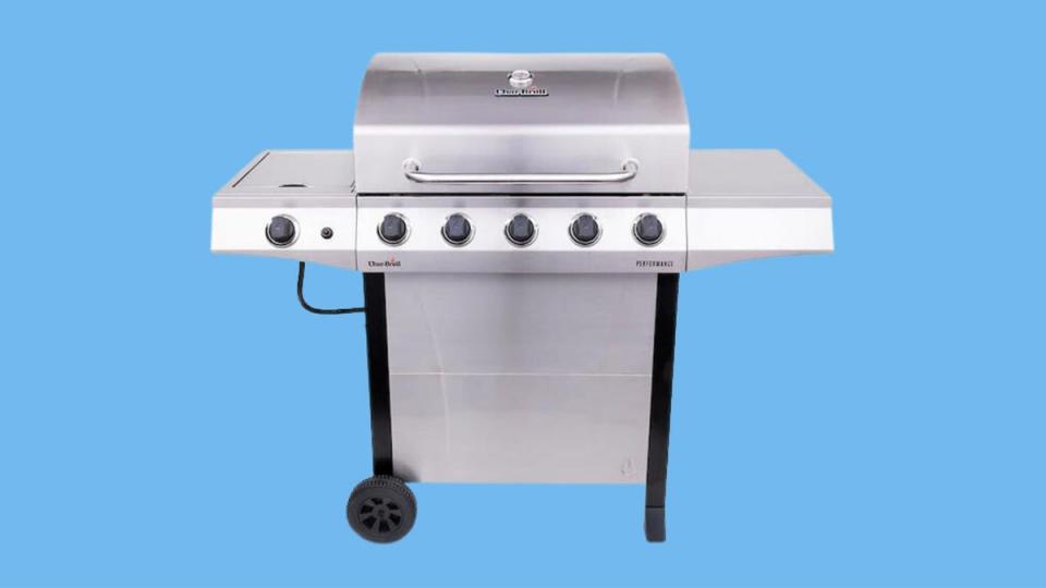 Get ready for summer by grabbing this Char-Broil 5-Burner Gas Grill on sale at Lowe's today.