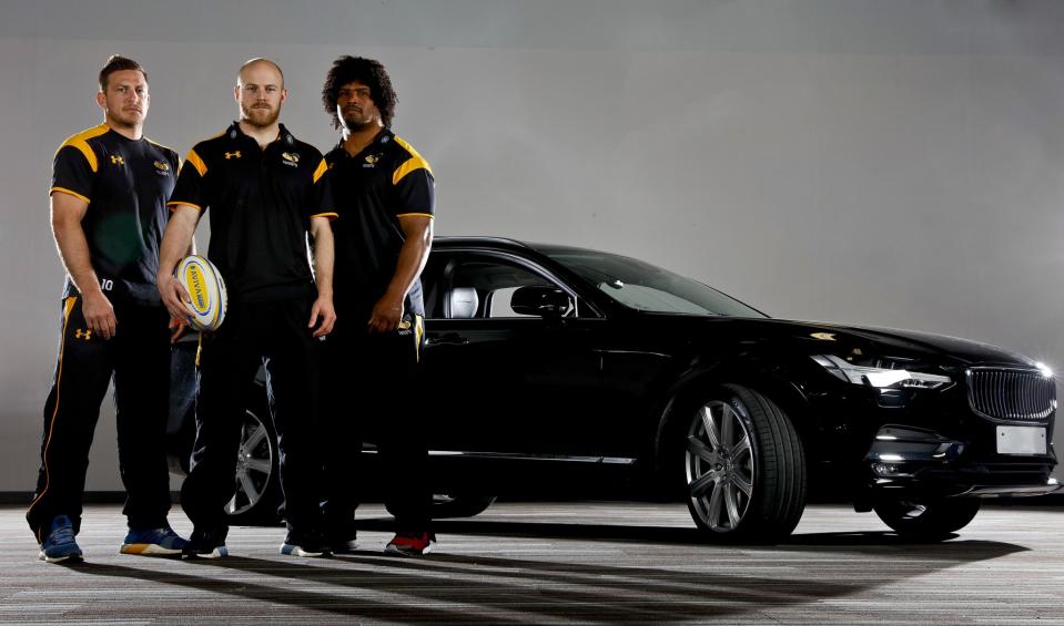 Wasps trio Joe Simpson, Jimmy Gopperth and Ashley Johnson have experienced the dangers of mobile phone distractions while driving as part of Aviva’s new #DriveSafer campaign