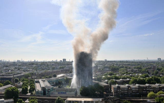 Grenfell fire anniversary