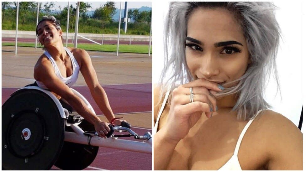 Paralympian Madison de Rozario has shared her story of self-acceptance after competing in wheelchair racing.