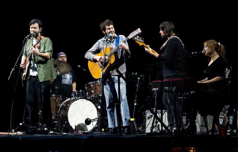 The Middle East opens for Zach Bryan and his "The Quittin Time Tour" on Wednesday March 20, 2024 at Fiserv Forum in Milwaukee, Wis.