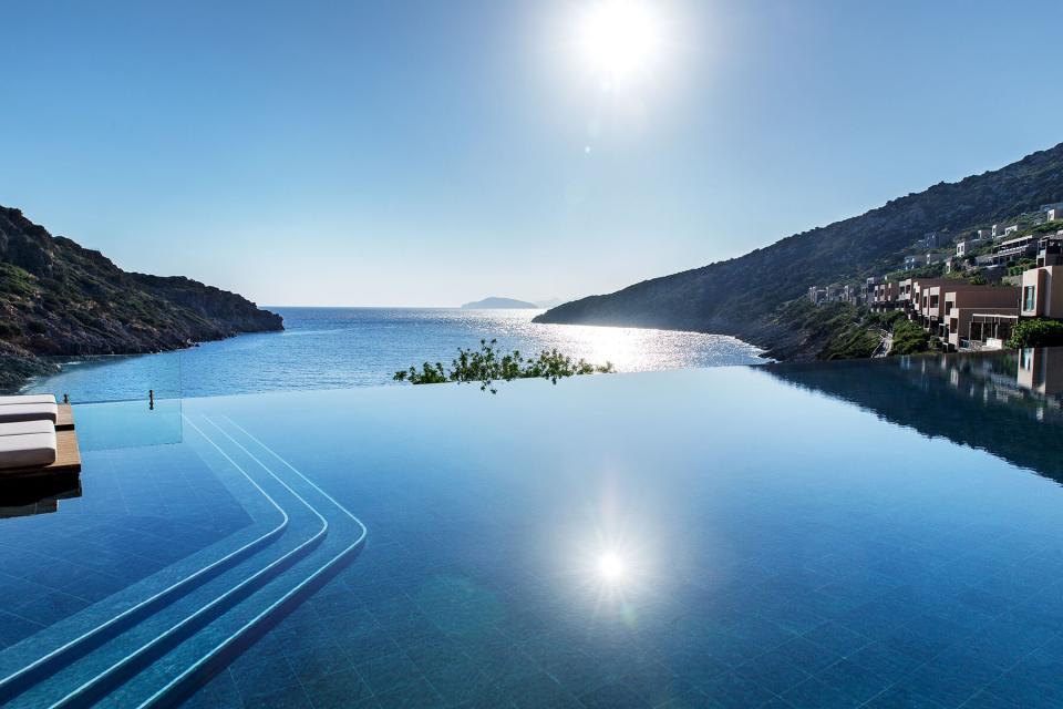 The main pool at Daios Cove Luxury Resort &amp; Villas