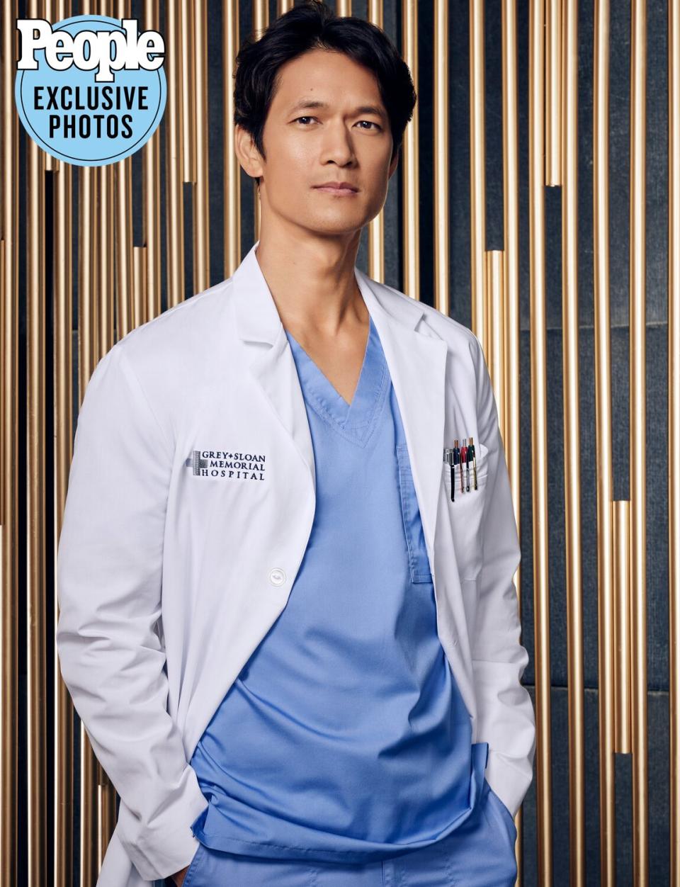 GREY’S ANATOMY - ABC’s “Grey’s Anatomy” stars Harry Shum Jr. as Daniel "Blue" Kwan. (ABC/Nino Muñoz)