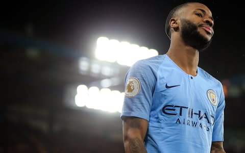 Raheem Sterling - Lord Ouseley reveals it was 'not unusual' to receive hate mail before announcing he will step down from Kick It Out after 25 years as chairman - Credit: Getty Images