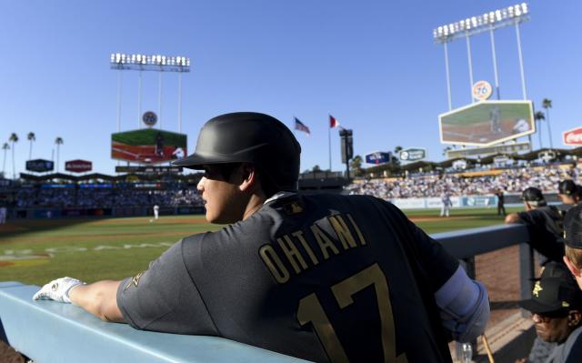 Shohei Ohtani Los Angeles Angels Player-Issued Gray Blue Cap from the 2022  MLB Season